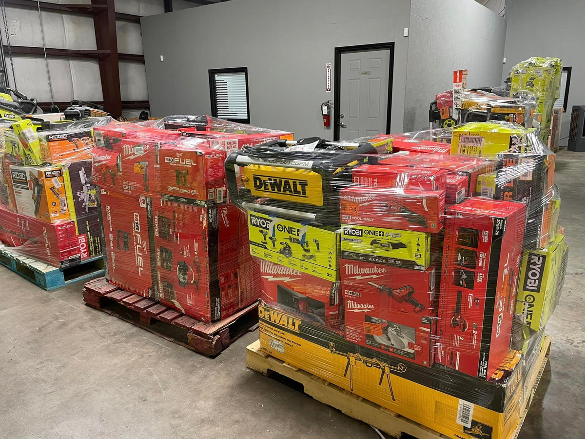 MIXED TOOLS PALLET – LOT ID: 260827 – Untested Customer Return